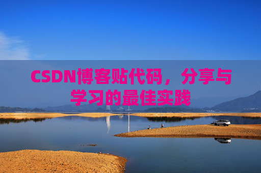 CSDN博客贴代码，分享与学习的最佳实践